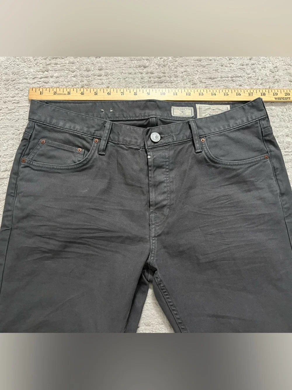 All Saints Cigarette Skinny Fit Jeans
